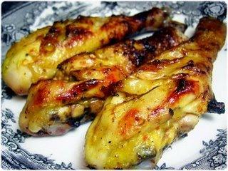 Pilons de poulet grillés à l'indienne