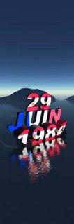 29 juin 1984. Fête de l'Autonomie  de la Polynésie