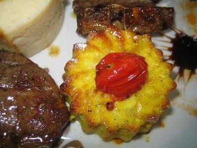 Flan de courgettes au curcuma et à la Ricotta!!! Flan de courgettes au curcuma et à la Ricotta!!!