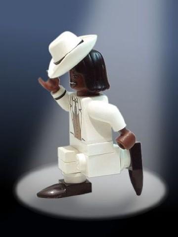 Joli hommage à Michael Jackson : son lego Joli hommage à Michael Jackson : son lego