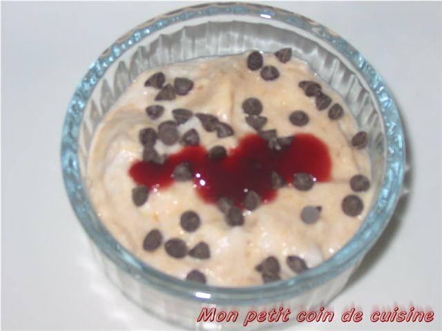 Desserts sans gluten et/ou sans lait Mousse de banane à la cannelle