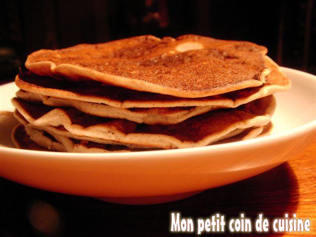 Desserts sans gluten et/ou sans lait Pancakes sans gluten et sans lait