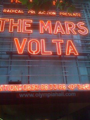 Review Concert : The Mars Volta @ L'Olympia