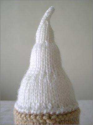 Scooped ou comment tricoter des glaces patron glace tricot