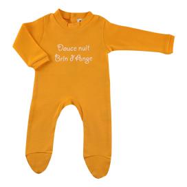 Pyjama bébé bio Brin d\'Ange kiwi