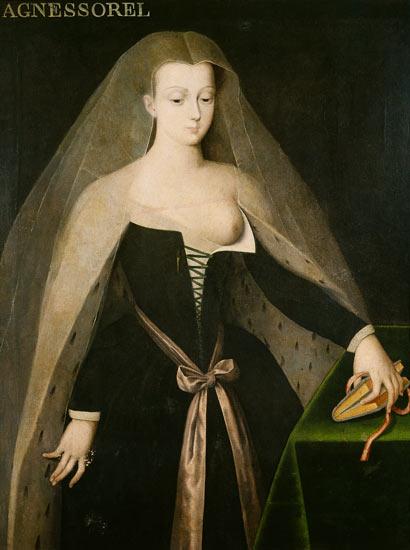 Reproducción impresa de  Agnes Sorel (c.1422-50)