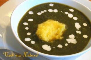 Soupe de Kallaloo & Funji de Semoule de Maïs - Iles Vierges Américaines ou Le Tour du Monde en 232 recettes de Mamzelle Gwen