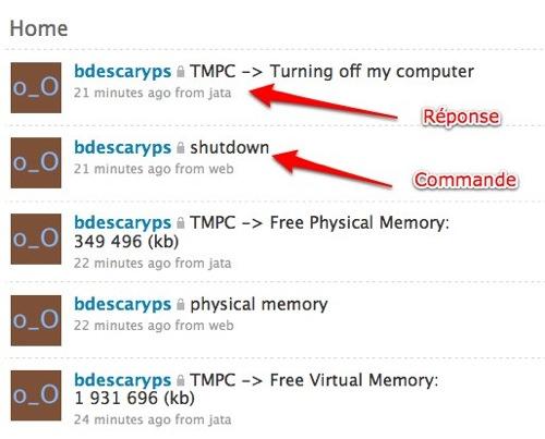 tweetmypc 2 TweetMyPc: utilisez Twitter pour contrôler votre PC