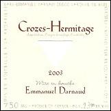 Crozes Hermitage, rouge, Mise en Bouche, 2007, Emmanuel Darnaud