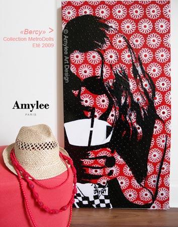 Amylee: arts plastiques et fashion attitude au Bel Ami