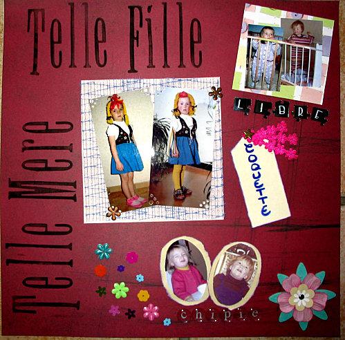 Ma deuxième page de scrap Ma deuxième page de scrap