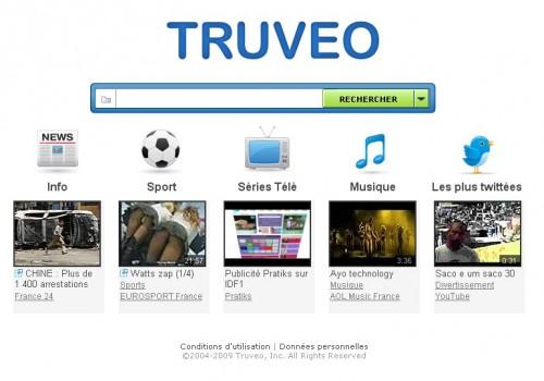 Truveo 500x350 Truveo, recherchez des millions de vidéos dans une nouvelle interface