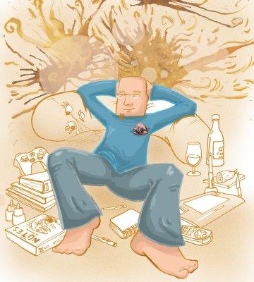 Il ne faut pas confondre : le repos du guerrier et le repas du condamné... Il ne faut pas confondre : le repos du guerrier et le repas du condamné...