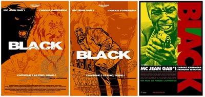 Un teasing en BD du film Black par Jérôme Mondolini