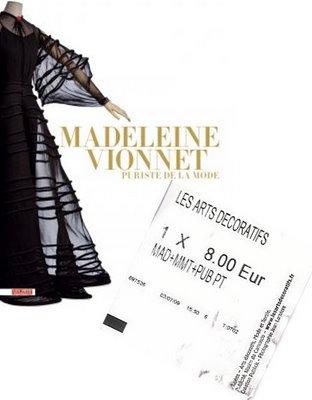 Madeleine Vionnet ou l'Art hors norme...