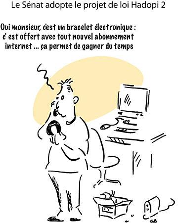 Le Sénat adopte le projet de loi Hadopi 2 Le Sénat adopte le projet de loi Hadopi 2