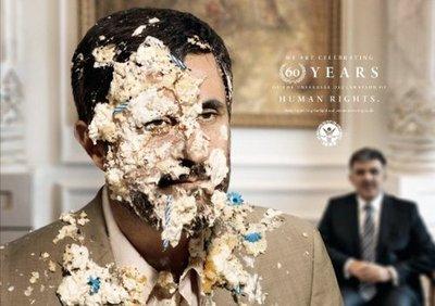 Fight for Human Rights : Ahmadinejad