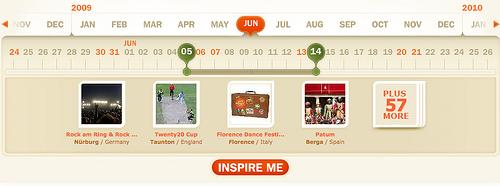 joobili Innovation simple : Site de voyage avec recherche par période de départ/activité plutôt que par destination