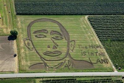 Barack Obama sans Photoshop, ça craint ! Obama is green