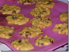 Biscuits aux corn flakes et raisins secs