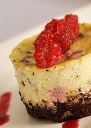CHEESE CAKE FRAMBOISES-CHOCOLAT