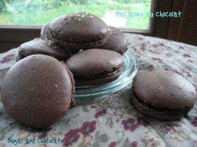 Macarons au chocolat testés par ma mère, j'approuve! Macarons au chocolat testés par ma mère, j'approuve!