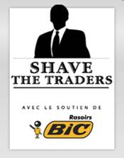 Shave the traders par BIC: du rasoir pour répondre à la crise ?