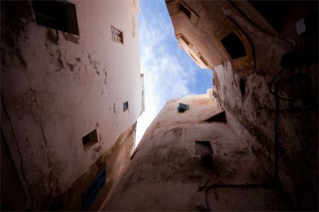 Essaouira - Puit de lumière (photographie urbaine et architecture)