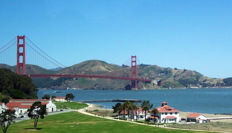 Le Golden Gate Bridge, une des sept merveilles du monde moderne