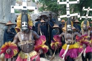 La danse des masque en pays dogon