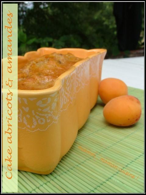 Cake aux abricots fondants & amandes craquantes