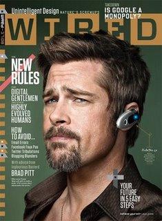[couv] Brad Pitt pour Wired magazine