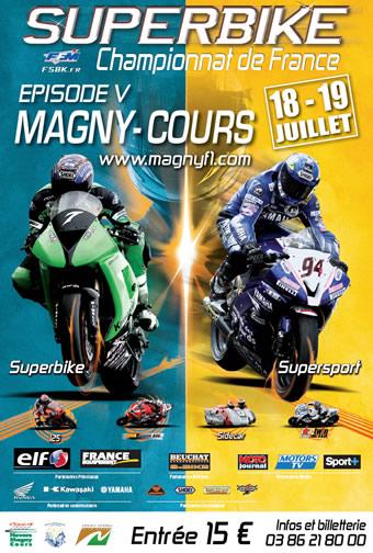 Championnat de France 600 Supersport ce week-end sur le circuit de Nevers Magny-Cours (18-19 juillet)