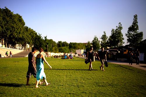 Les berges Juillet 2009