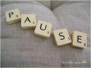 EN 5 LETTRES ...Nom commun féminim, du latin 'pausa'signi... DSCF0509