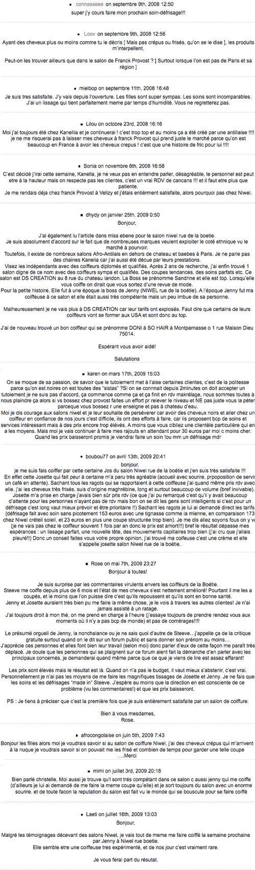 Sous les blogs des filles ! (16) CommentaireBabillages