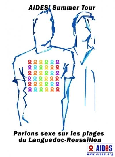 En Languedoc-Roussillon, le Aides’ Summer Tour s'active sur les plages gay En Languedoc-Roussillon, le Aides’ Summer Tour s'active sur les plages gay