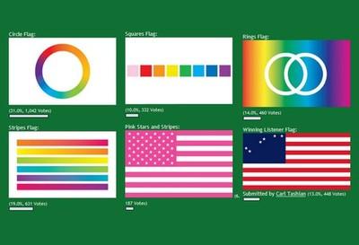 Votez pour le nouveau rainbow flag (drapeau des gays) ! Votez pour le nouveau rainbow flag (drapeau des gays) !