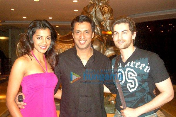 Promotion of the film 'Jail' in Chandigarh, Mugdha Godse, Madhur Bhandarkar, Neil Nitin Mukesh Article sans titre