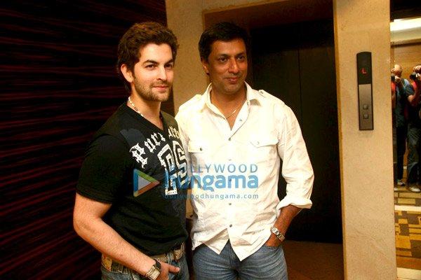 Promotion of the film 'Jail' in Chandigarh, Neil Nitin Mukesh, Madhur Bhandarkar Article sans titre