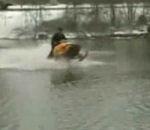 vidéo waterskipping régis motoneige