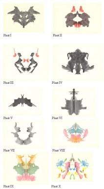Le Rorschach au service de votre mémoire ... Le Rorschach au service de votre mémoire ...