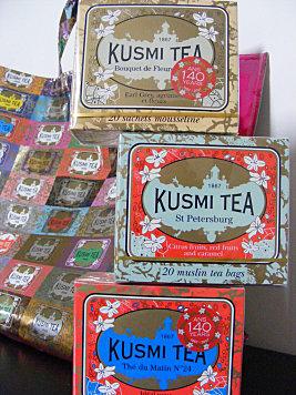 Une petite tasse de thé Kusmi Tea ?