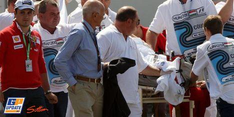 Massa accidenté et blessé 4 : Barrichello a vu Massa