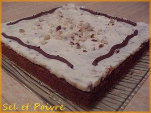 Gâteau Glacé au Chocolat Blanc et Noisettes (J. Martin)