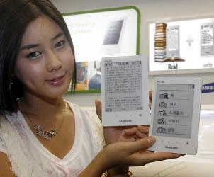 Samsung lance son lecteur SNE-50k, en Corée avec un libraire