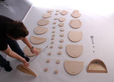 Tabouret puzzle par james douglas Tabouret puzzle par james douglas