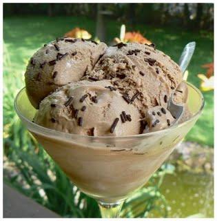 Crème glacée au chocolat Crème glacée au chocolat