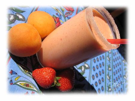 Smoothie abricot-fraise Smoothie