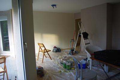 Travaux au salon Travaux au salon